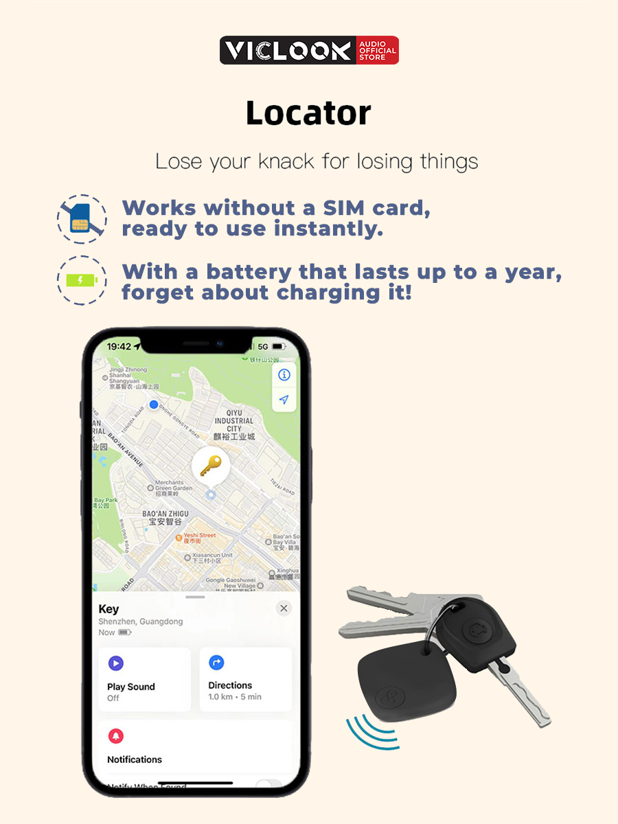 VICLOOK MiTag Smart Tag