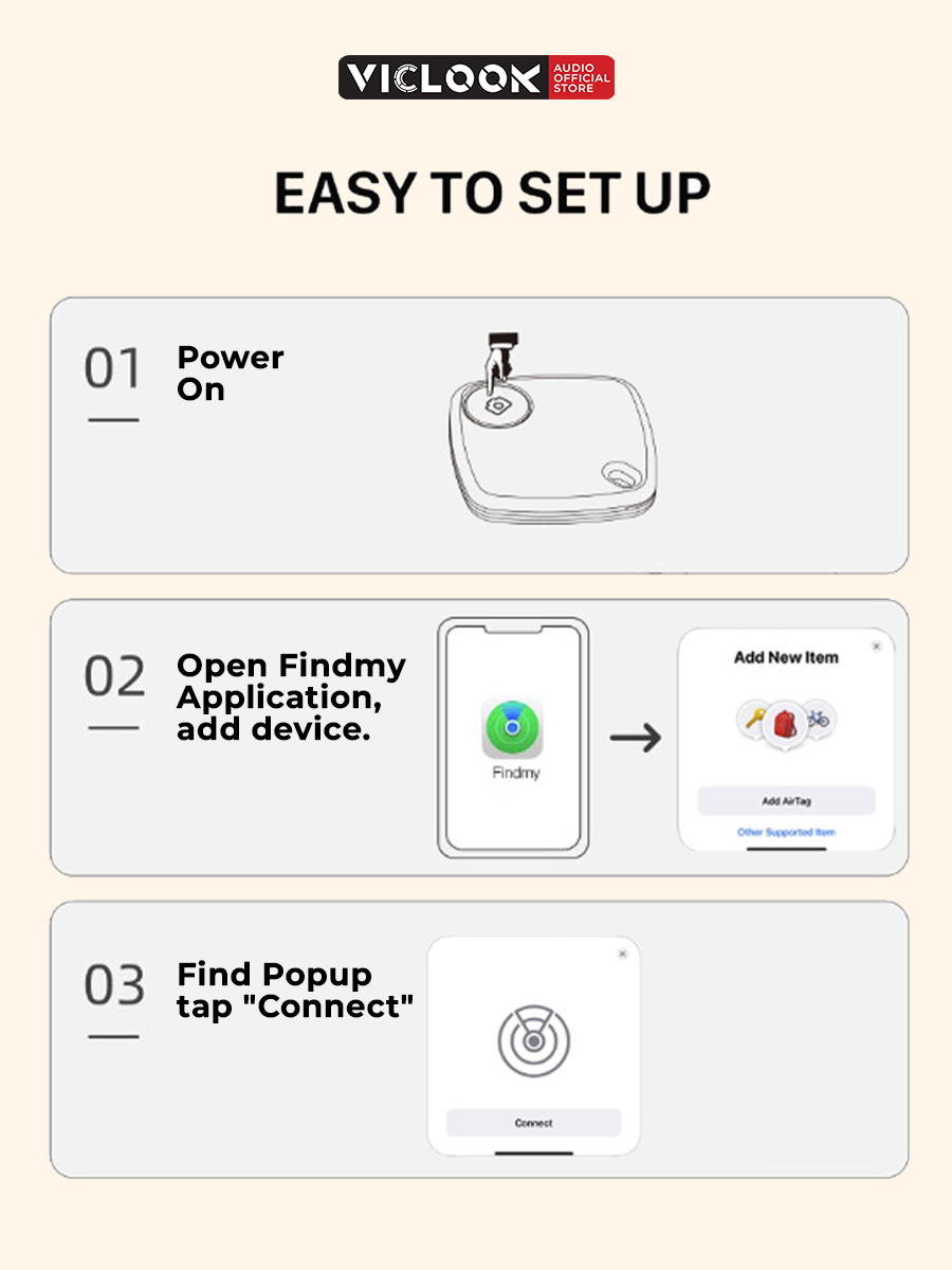 VICLOOK MiTag Smart Tag