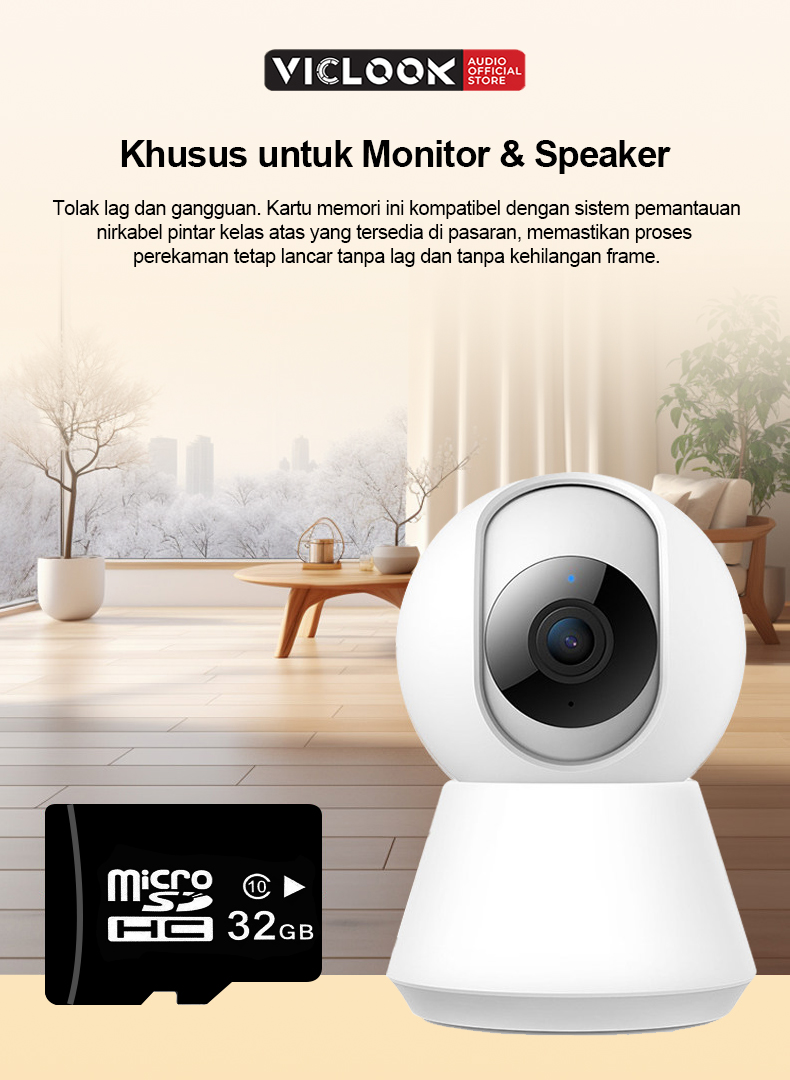 VICLOOK Kartu Memori Micro