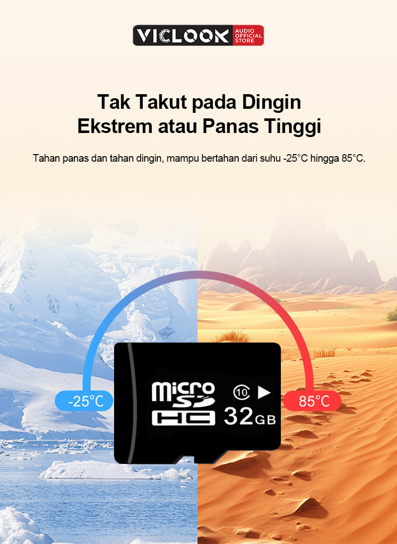 VICLOOK Kartu Memori Micro
