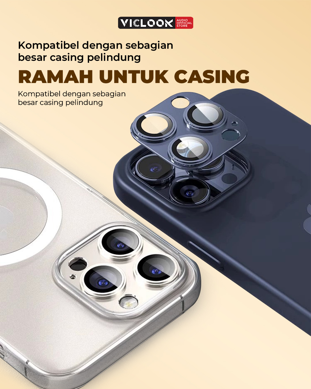 VICLOOK Lens Protector iPhone 11-17