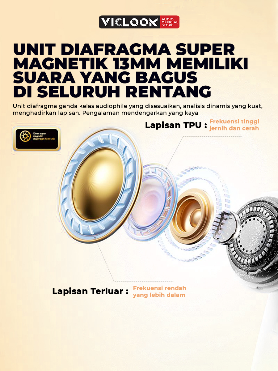VICLOOK Earphone