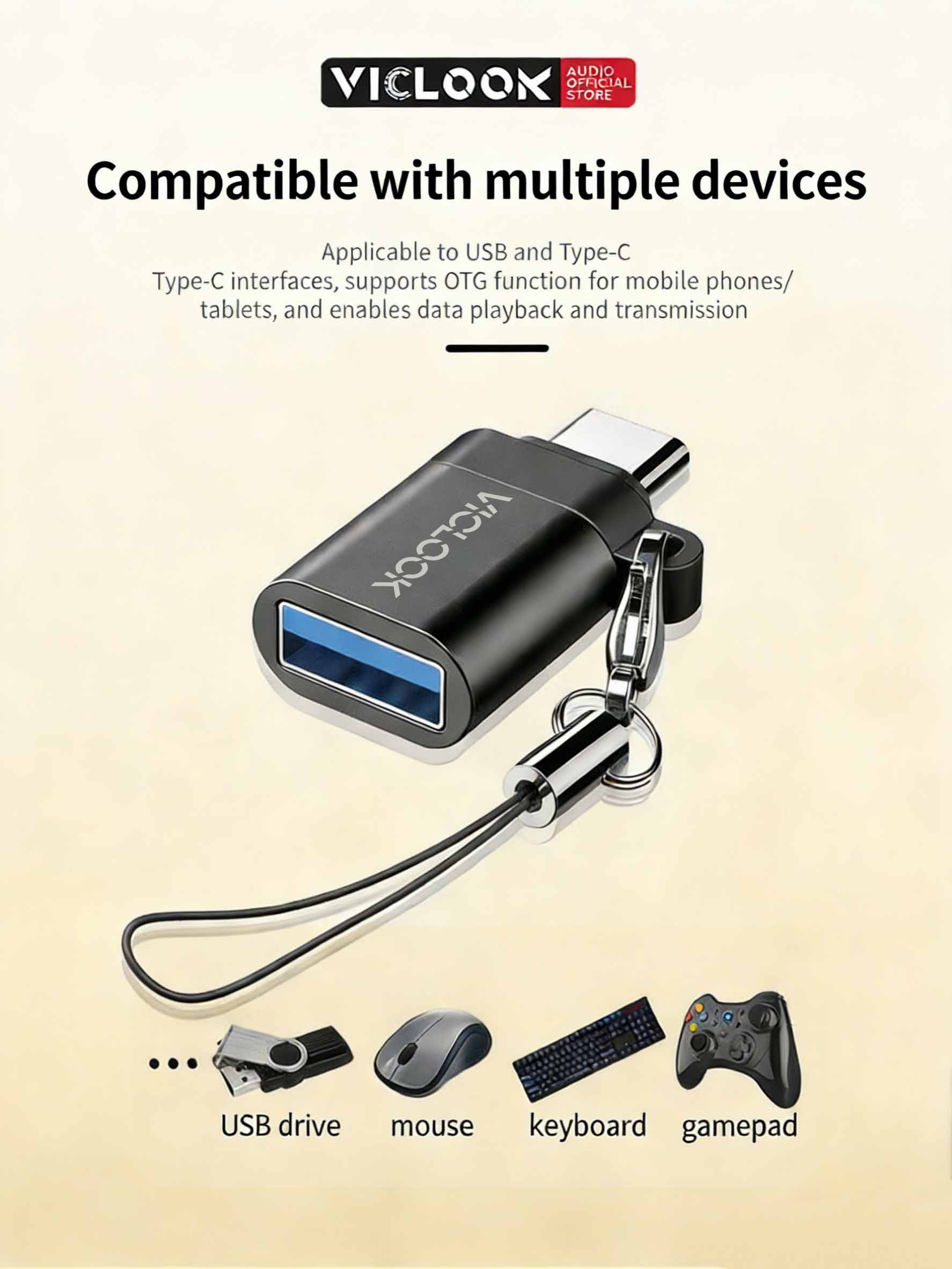 VICLOOK Adapter USB 3.0 Type-C