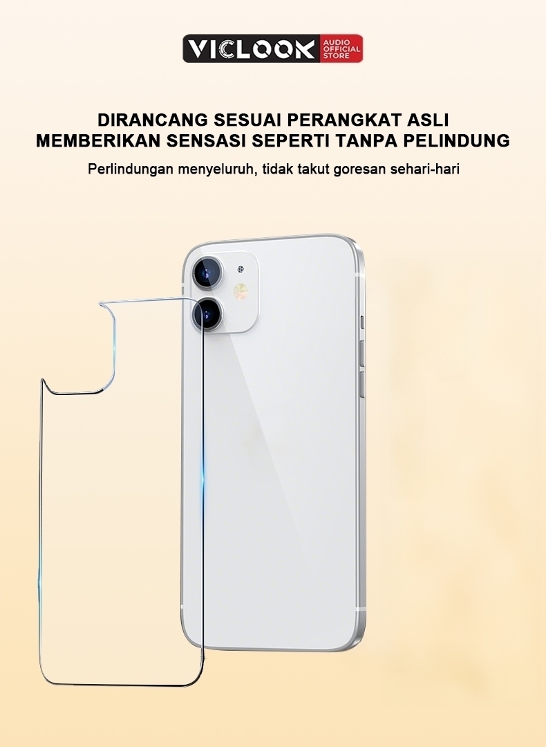 VICLOOK Tempered Glass iPhone 11-16