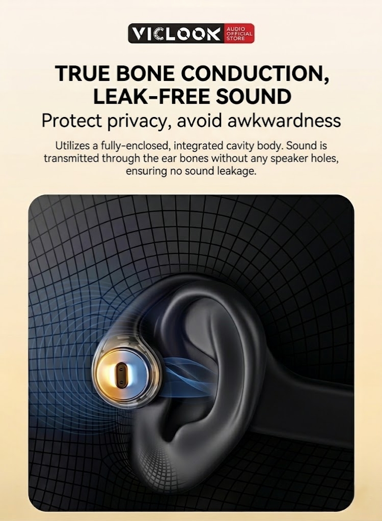 VICLOOK Open-Ear Headphone IPX8