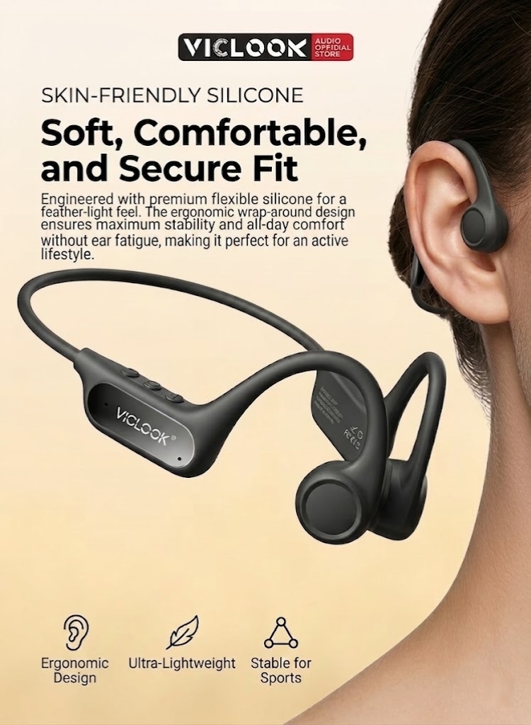 VICLOOK Open-Ear Headphone IPX8