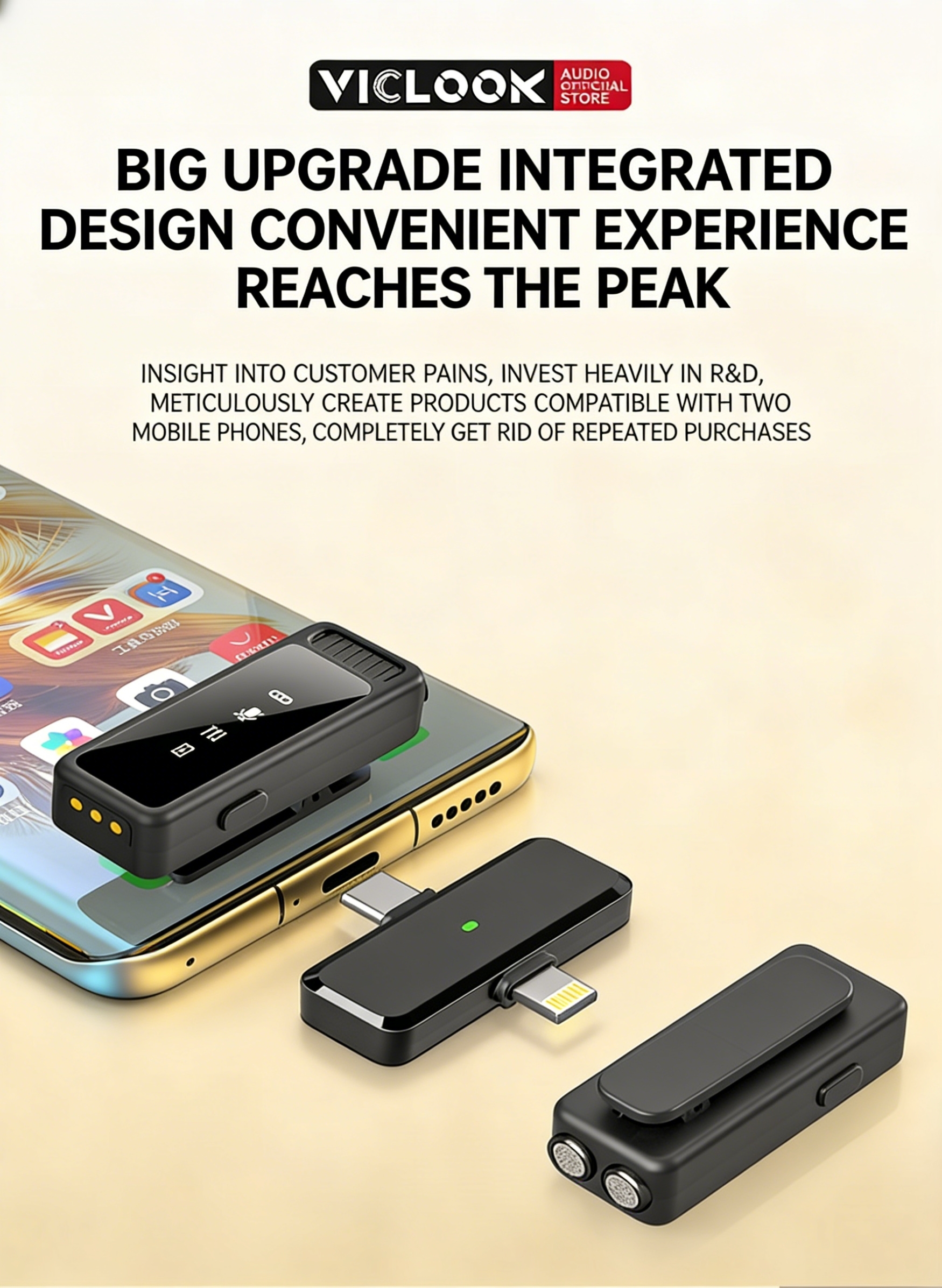 VICLOOK Microphone iPhone