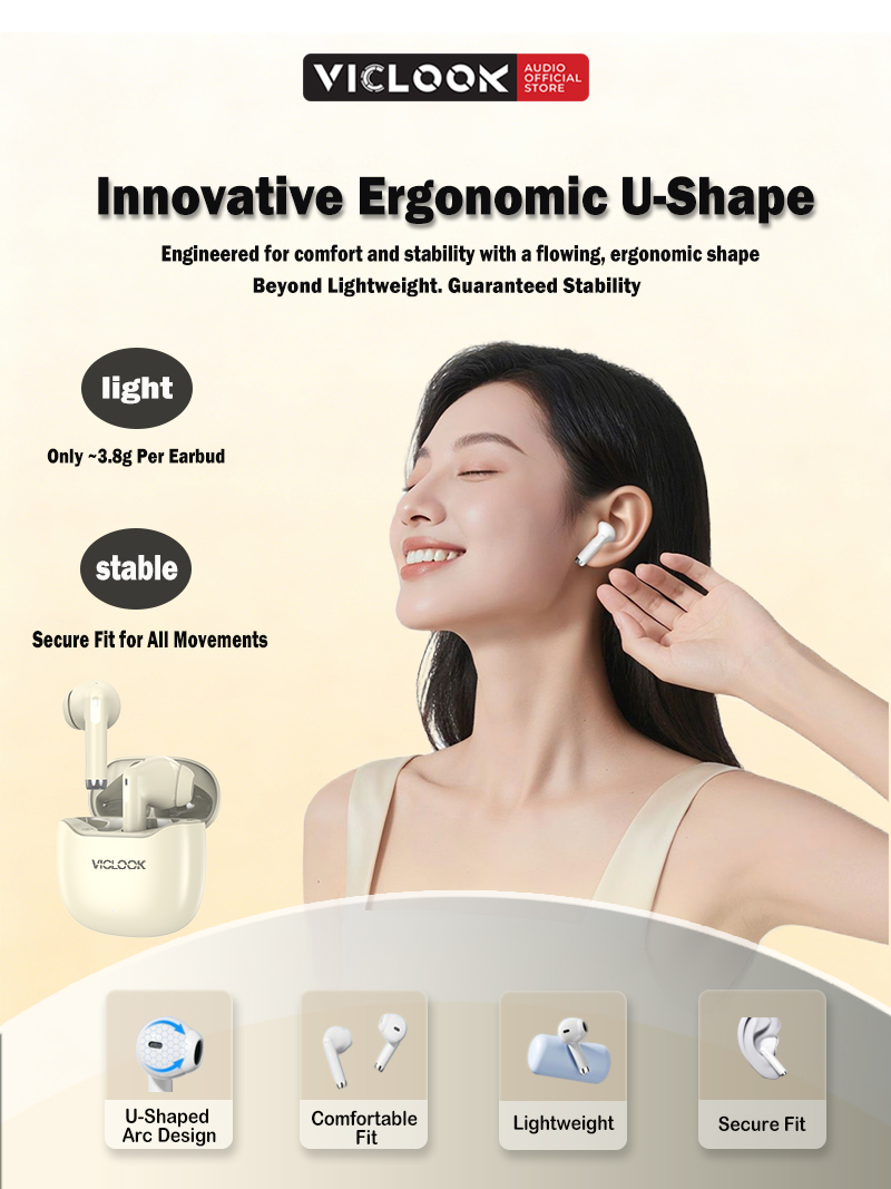 VICLOOK Earphone IPX5