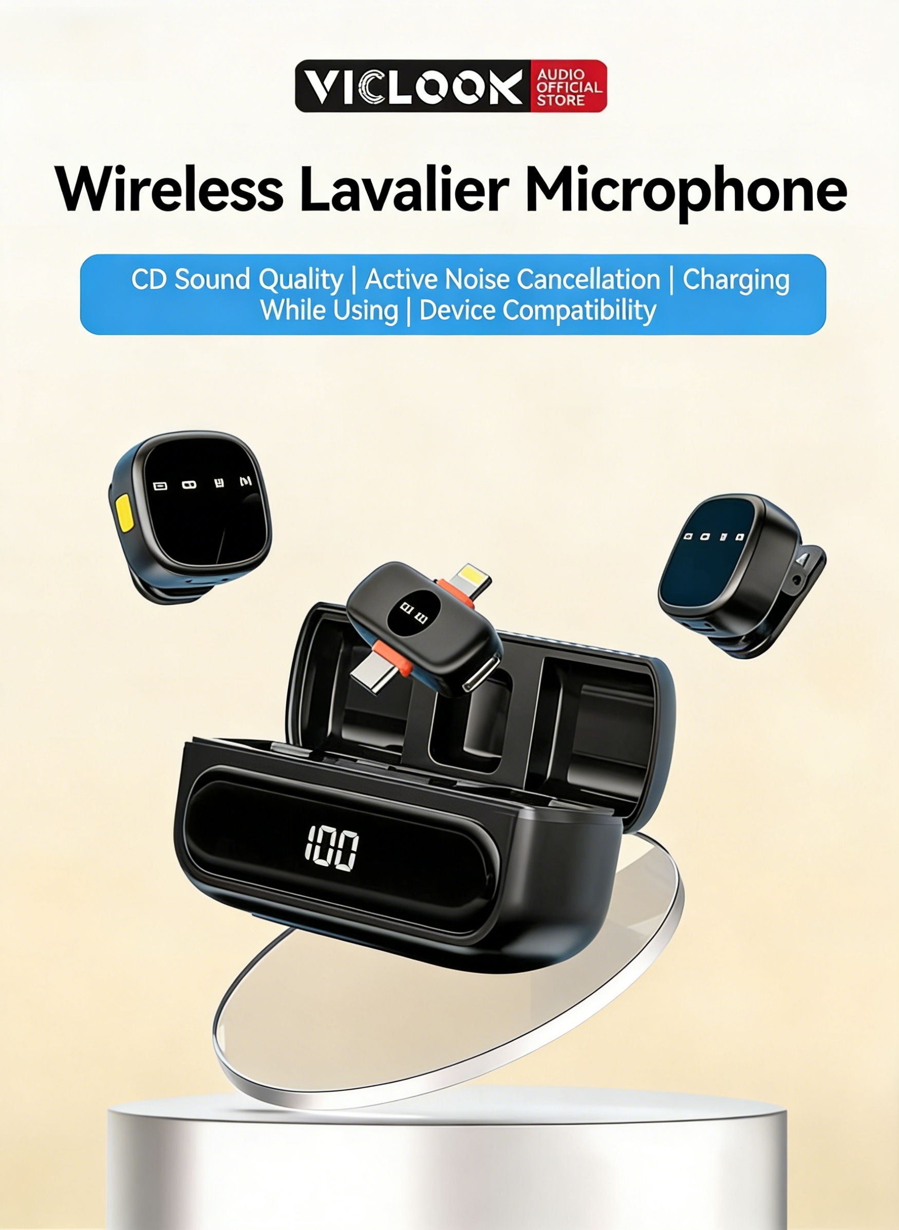VICLOOK Microphone iPhone