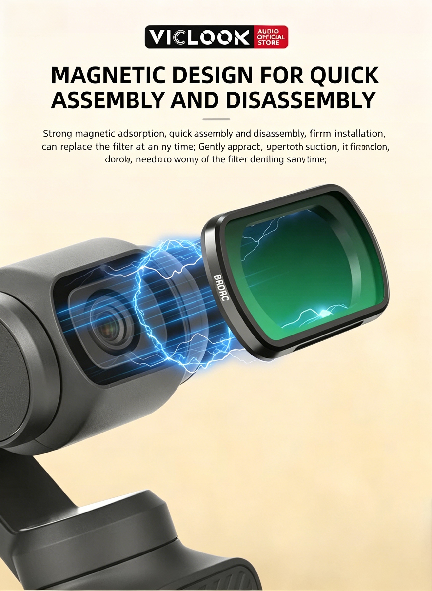 VICLOOK Lens Filter DJI Pocket
