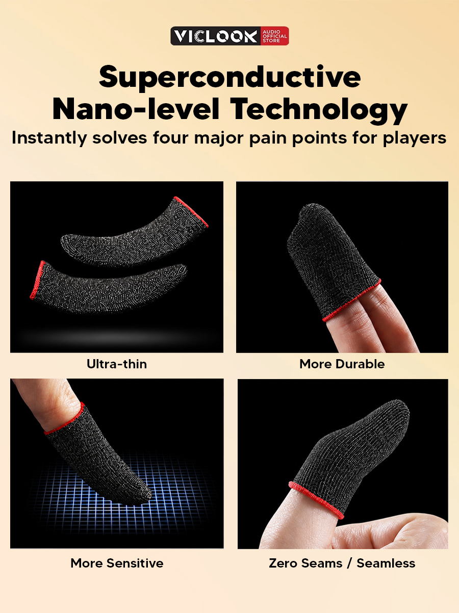 VICLOOK Gaming Finger Sleeve