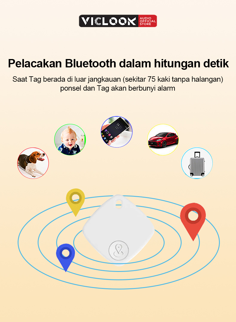 VICLOOK GPS Tracker Mini