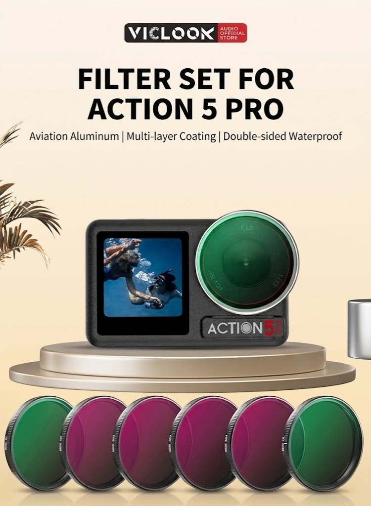 VICLOOK Lens Filter DJI Action