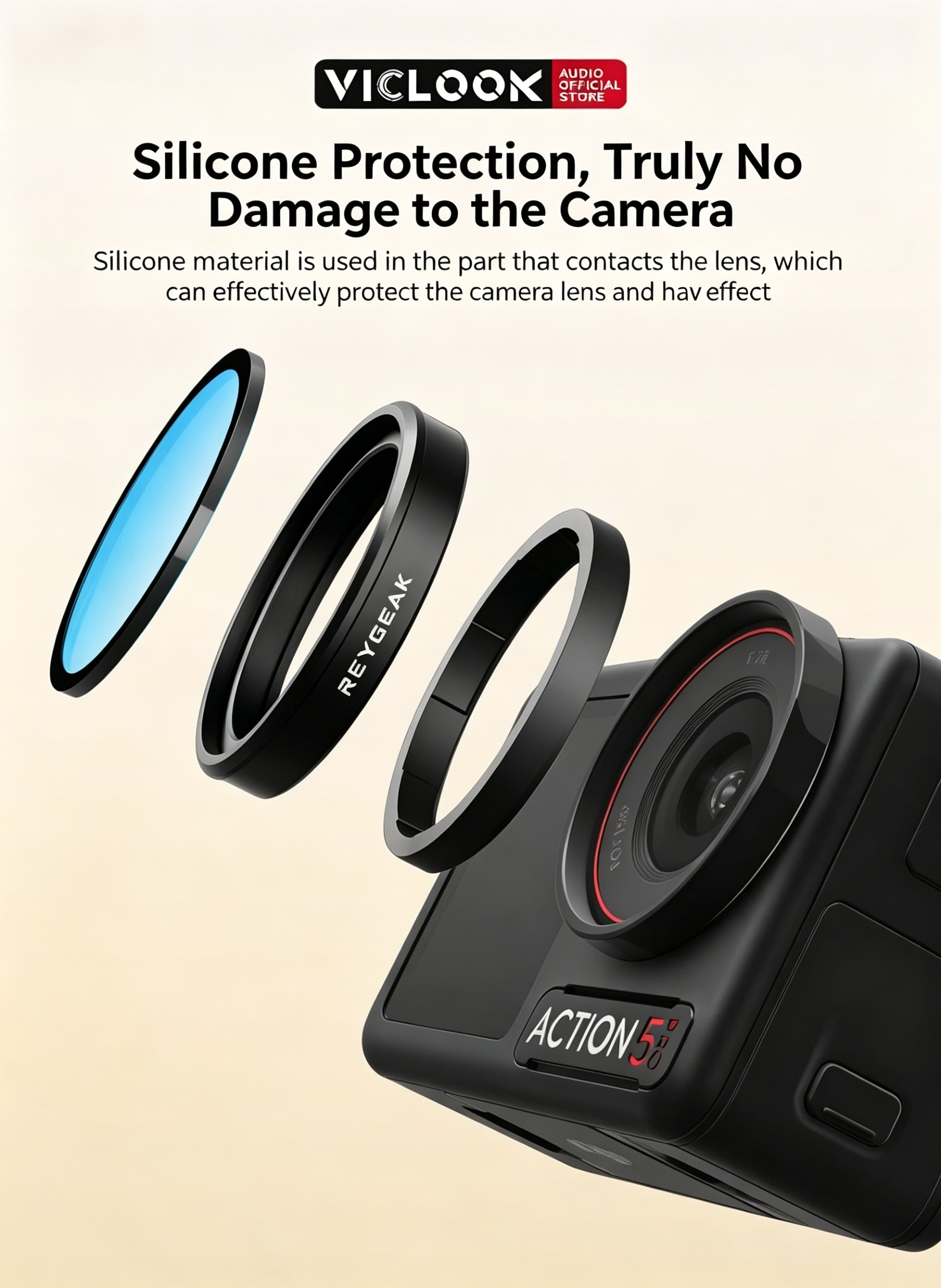 VICLOOK Lens Filter DJI Action