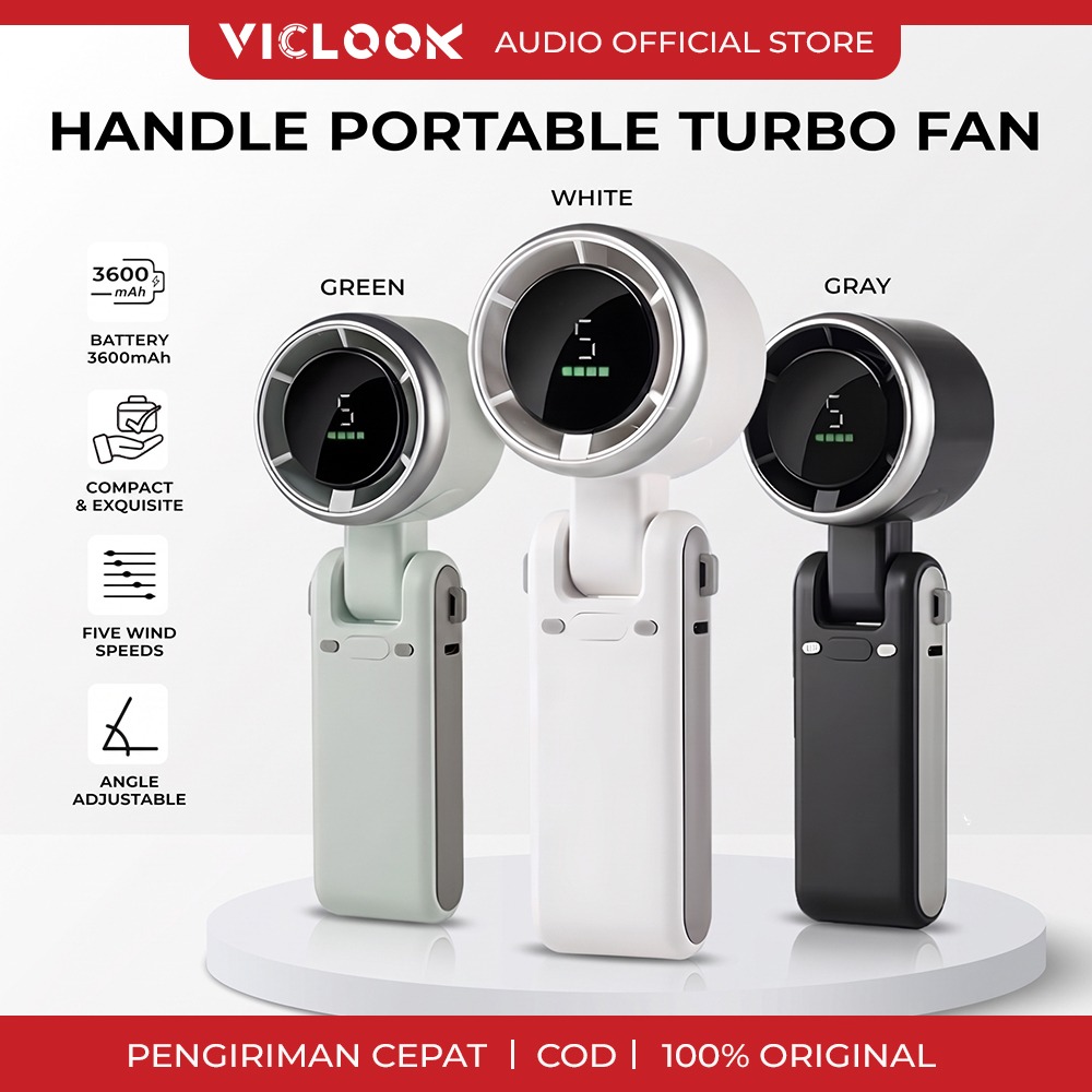 VICLOOK Kipas Mini Portable